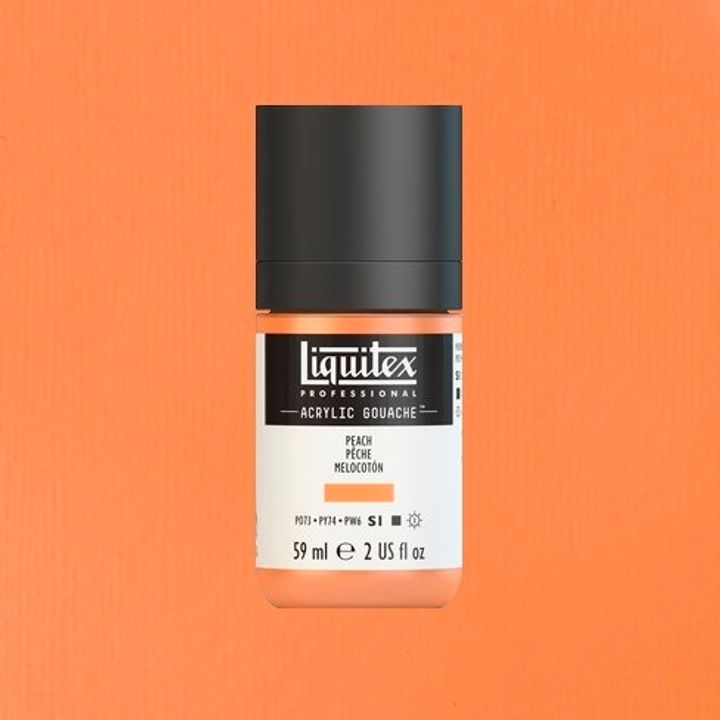 LIQUITEX ACRYLIC GOUACHE 59ML - PEACH 259.jpeg