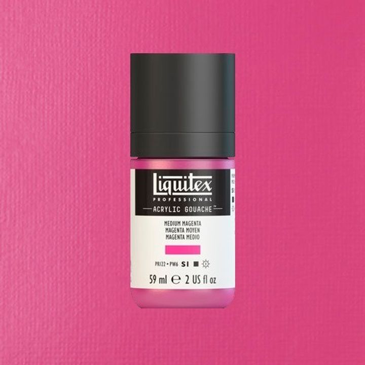 LIQUITEX ACRYLIC GOUACHE 59ML - MEDIUM MAGENTA 500.jpeg