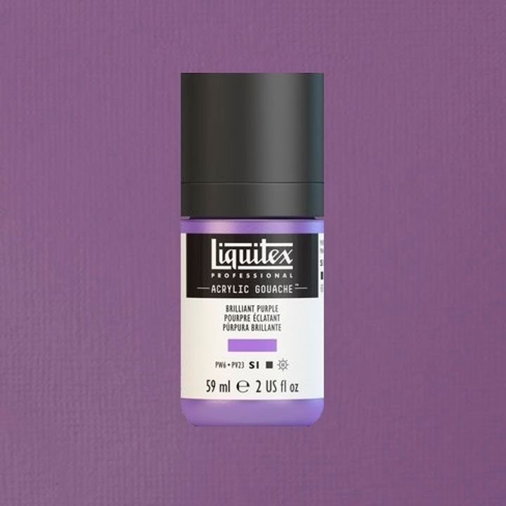 LIQUITEX ACRYLIC GOUACHE 59ML - BRILLIANT PURPLE 590.jpeg