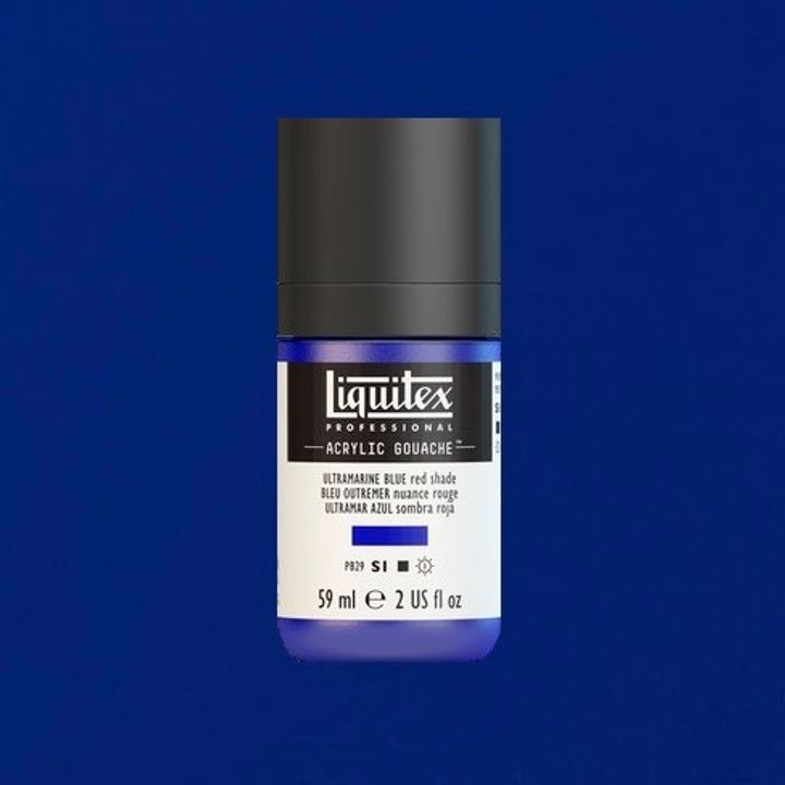 LIQUITEX ACRYLIC GOUACHE 59ML - ULTRAMARINE BLUE RED SHADE 382.jpeg