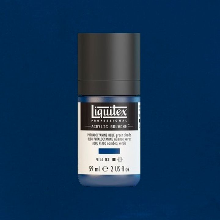 LIQUITEX ACRYLIC GOUACHE 59ML - PHTHALOCYANINE BLUE (GREEN SHADE) 316.jpeg
