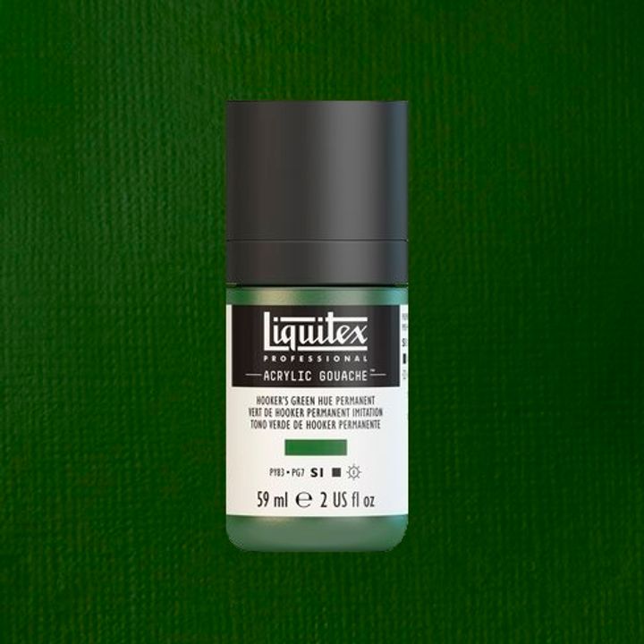 LIQUITEX ACRYLIC GOUACHE 59ML - HOOKER'S GREEN HUE PERMANENT 224.jpeg
