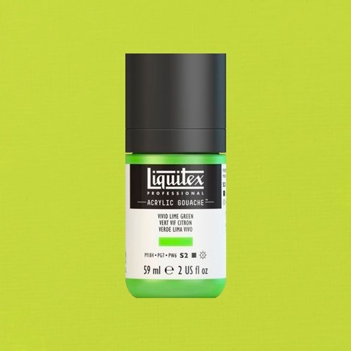 LIQUITEX ACRYLIC GOUACHE 59ML - VIVID LIME GREEN 470.jpeg