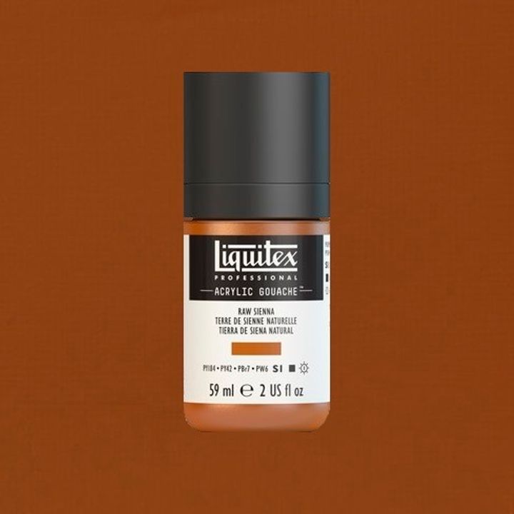 LIQUITEX ACRYLIC GOUACHE 59ML - RAW SIENNA 330.jpeg