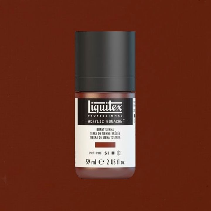 LIQUITEX ACRYLIC GOUACHE 59ML - BURNT SIENNA 127.jpeg