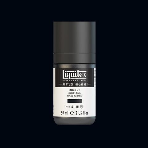 LIQUITEX ACRYLIC GOUACHE 59ML - MARS BLACK 276.jpeg