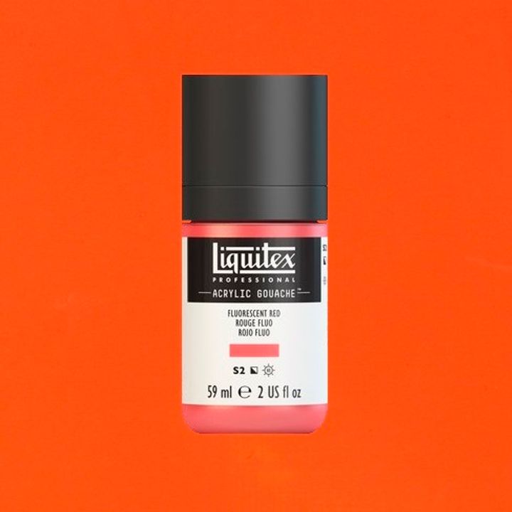 LIQUITEX ACRYLIC GOUACHE 59ML - FLUORESCENT RED 983.jpeg