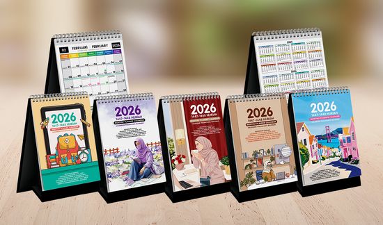 Koleksi Kalendar 2026 | KUYA KREATIF