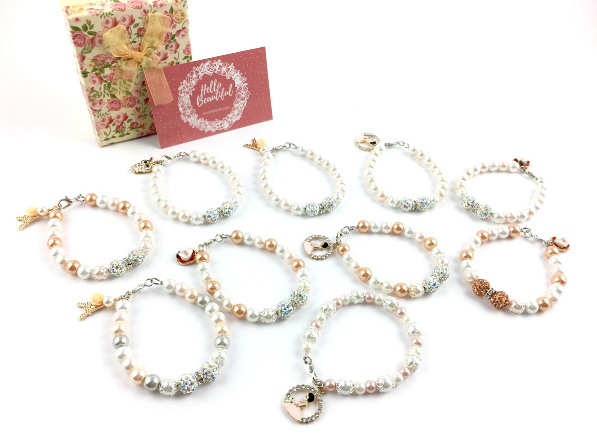 Cherish Your Besties on Your Wedding Day with Personalized Bridesmaids Bracelets