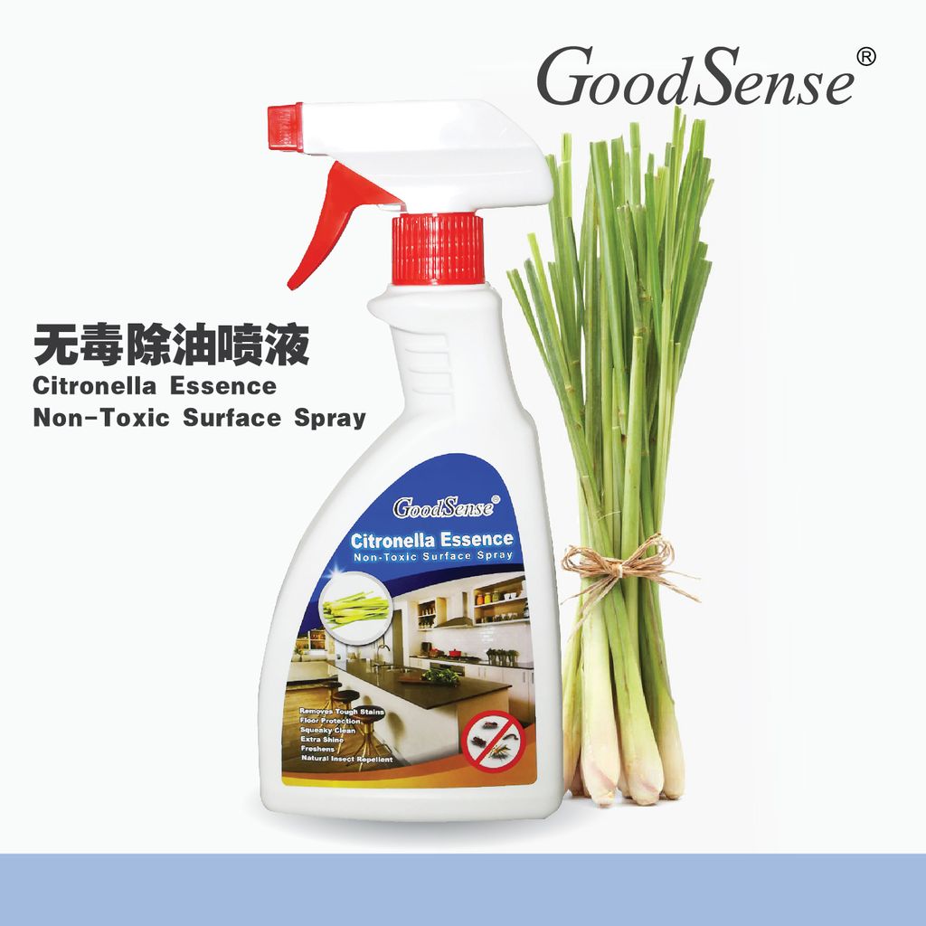Goodsense Citronella Essence NonToxic Surface Spray 500ml GoodSense