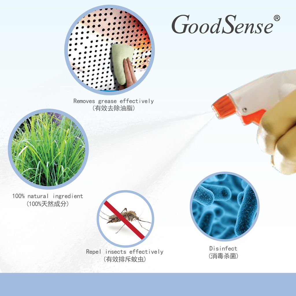 Goodsense Citronella Essence NonToxic Surface Spray 500ml GoodSense