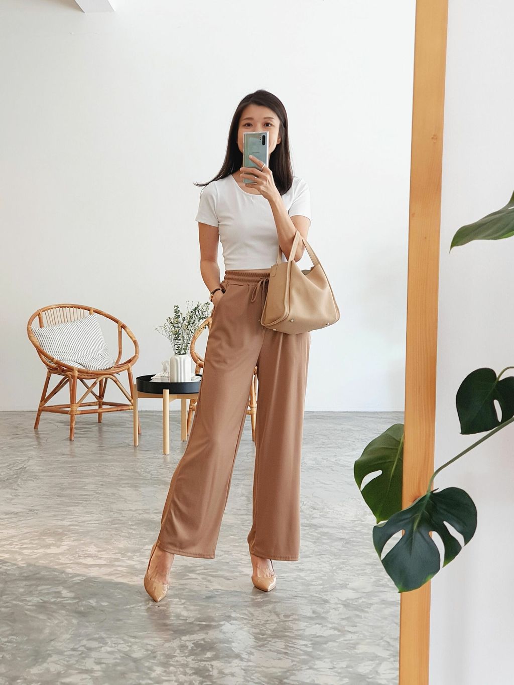 Solid Ribbed Long Pants – JustLove Closet