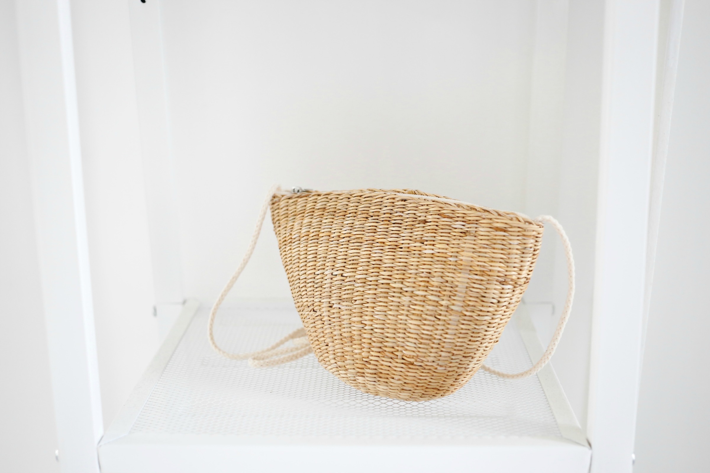 rattan sling bag