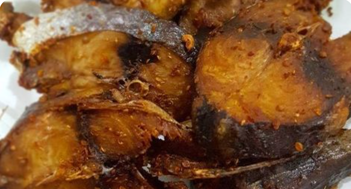 Ikan Merah Goreng 3 orang makan