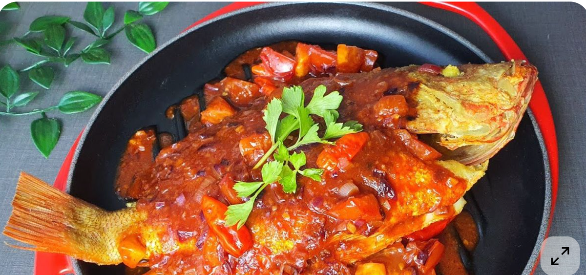 Resepi berbuka Ikan Merah Sweet Sour 3 orang dewasa 