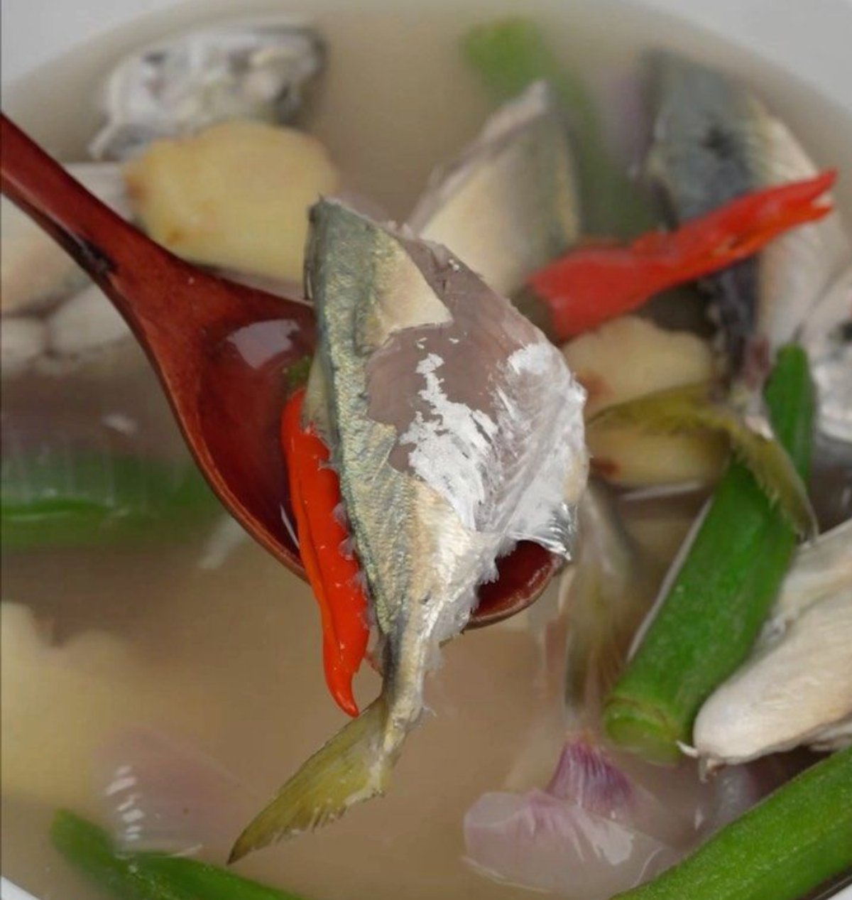 Resepi Ramadan Ikan Siakap Sup Singgang