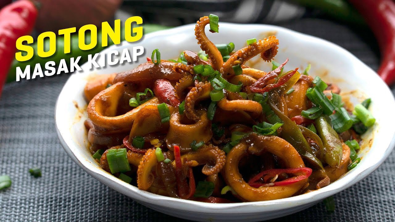 Sotong kicap Sotong Masak