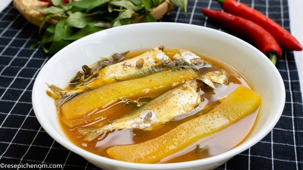 Ikan Kembung Masak Asam Rebus