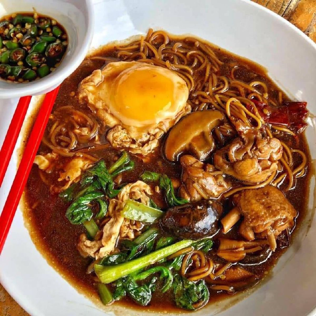 Sizzling Yee Mee ala food court