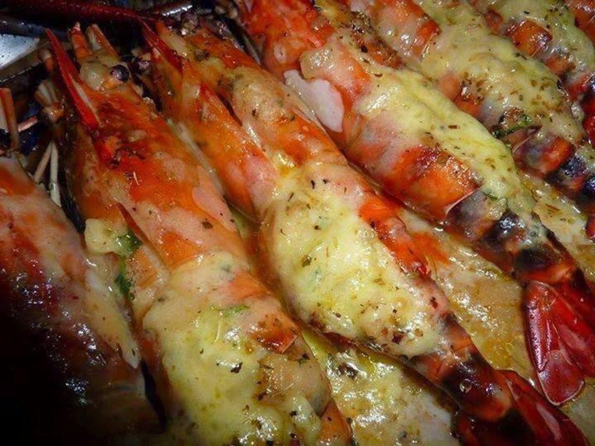 Resipi Udang Bakar Berkeju