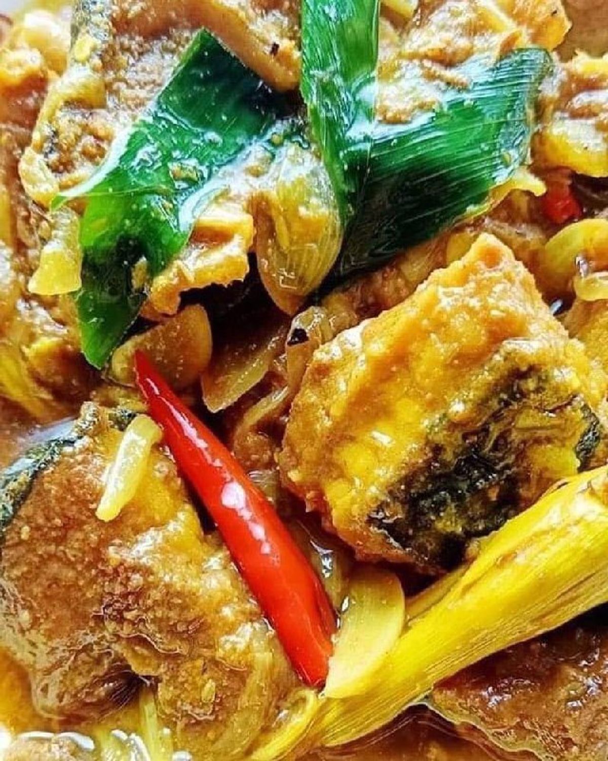 Resepi Pari Masak Asam Kunyit*