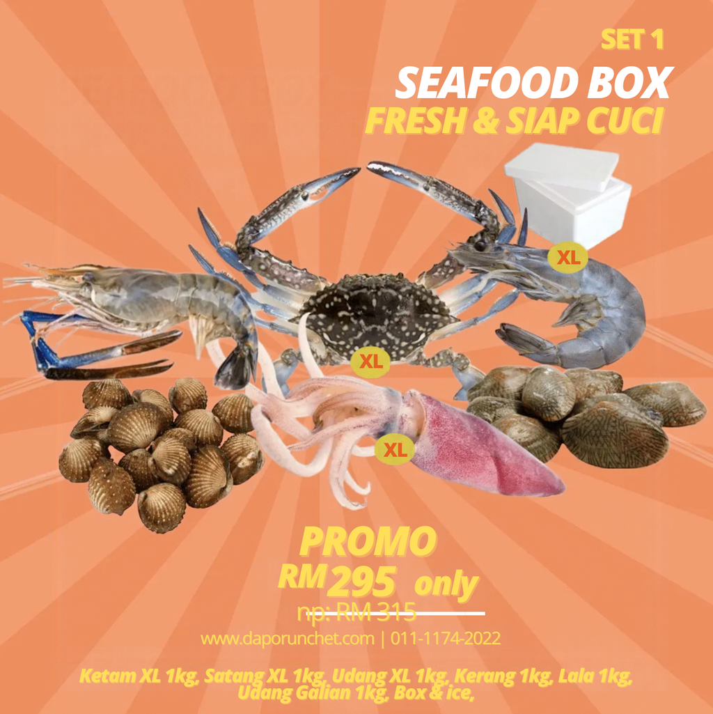 Seafood box set 1 daporunchet klang valley