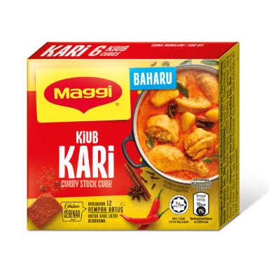 maggi kiub pati kari