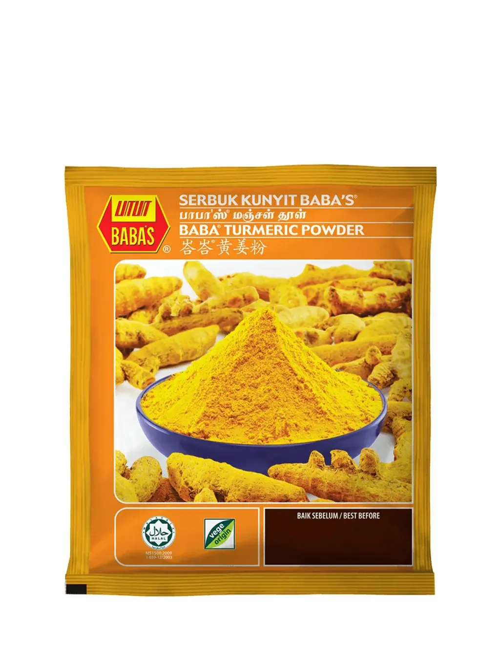 serbuk kunyit babas daporunchet