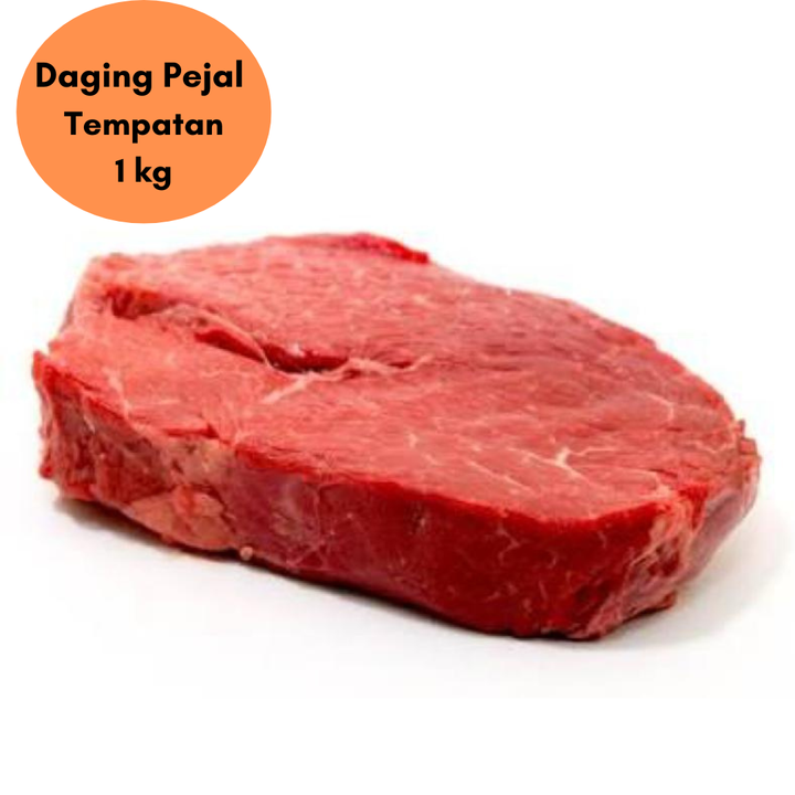 Halal DAGING PEJAL TEMPATAN 1KG - Penghantaran Sekitar Kuala Lumpur dan Selangor
