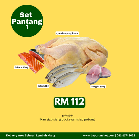 Set Pantang Daporunchet