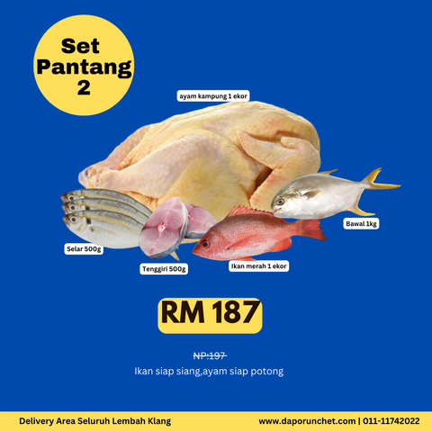 Set Pantang (2) Daporunchet