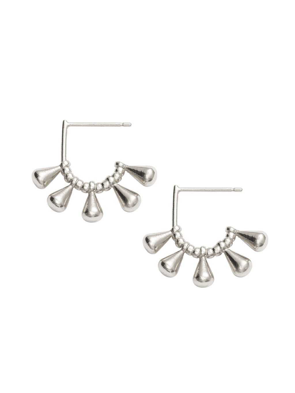 Silver Spain Blazing Sun Earrings