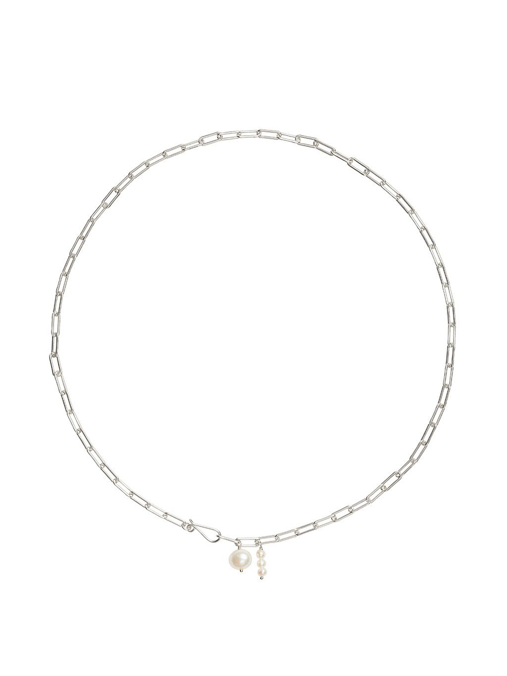 Silver Bold Link Chain Necklace