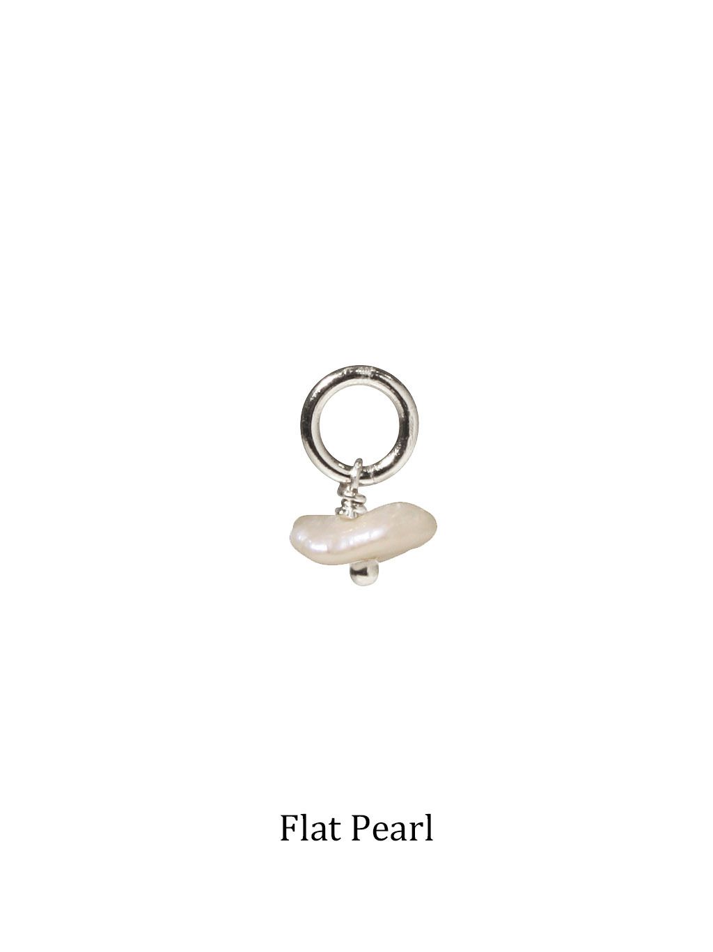 Silver Flat Pearl