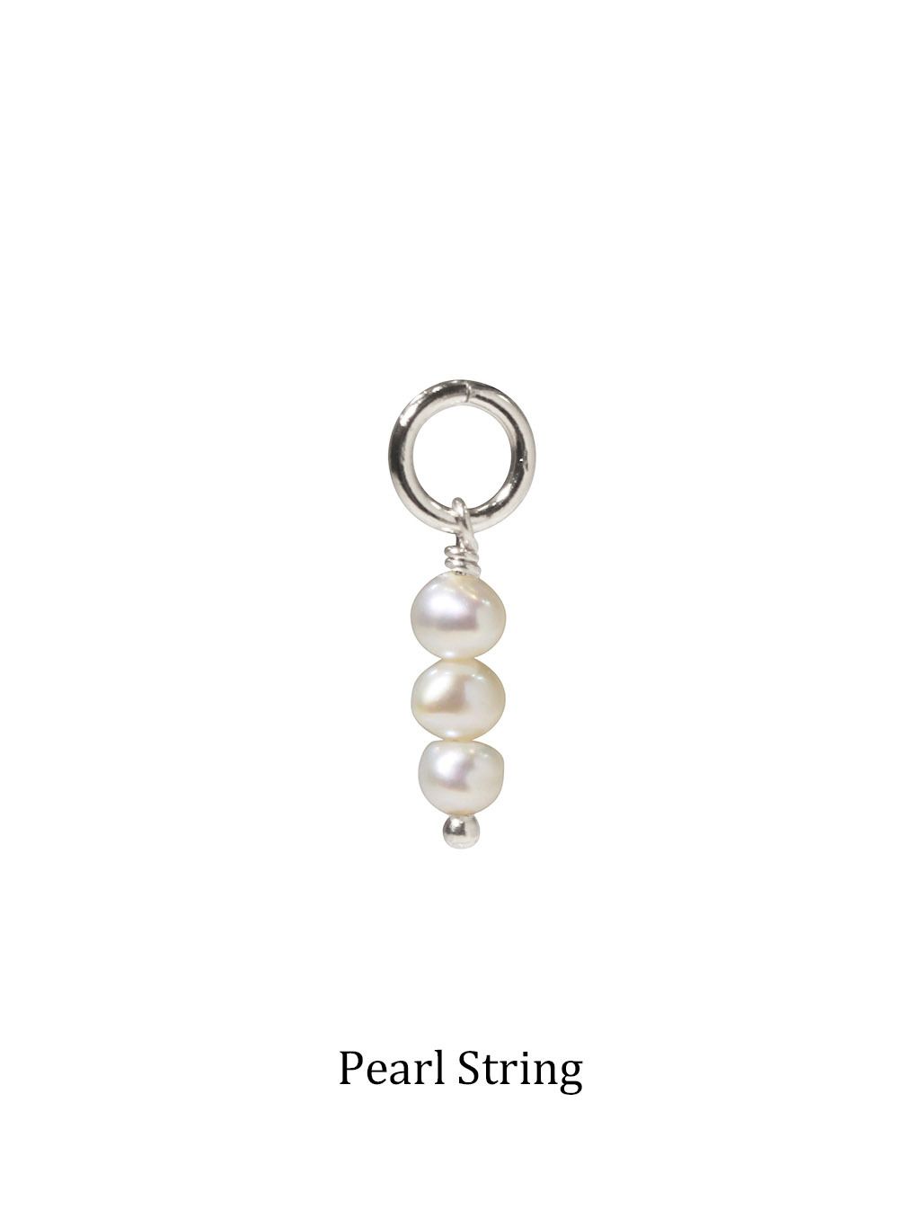 Silver Pearl String