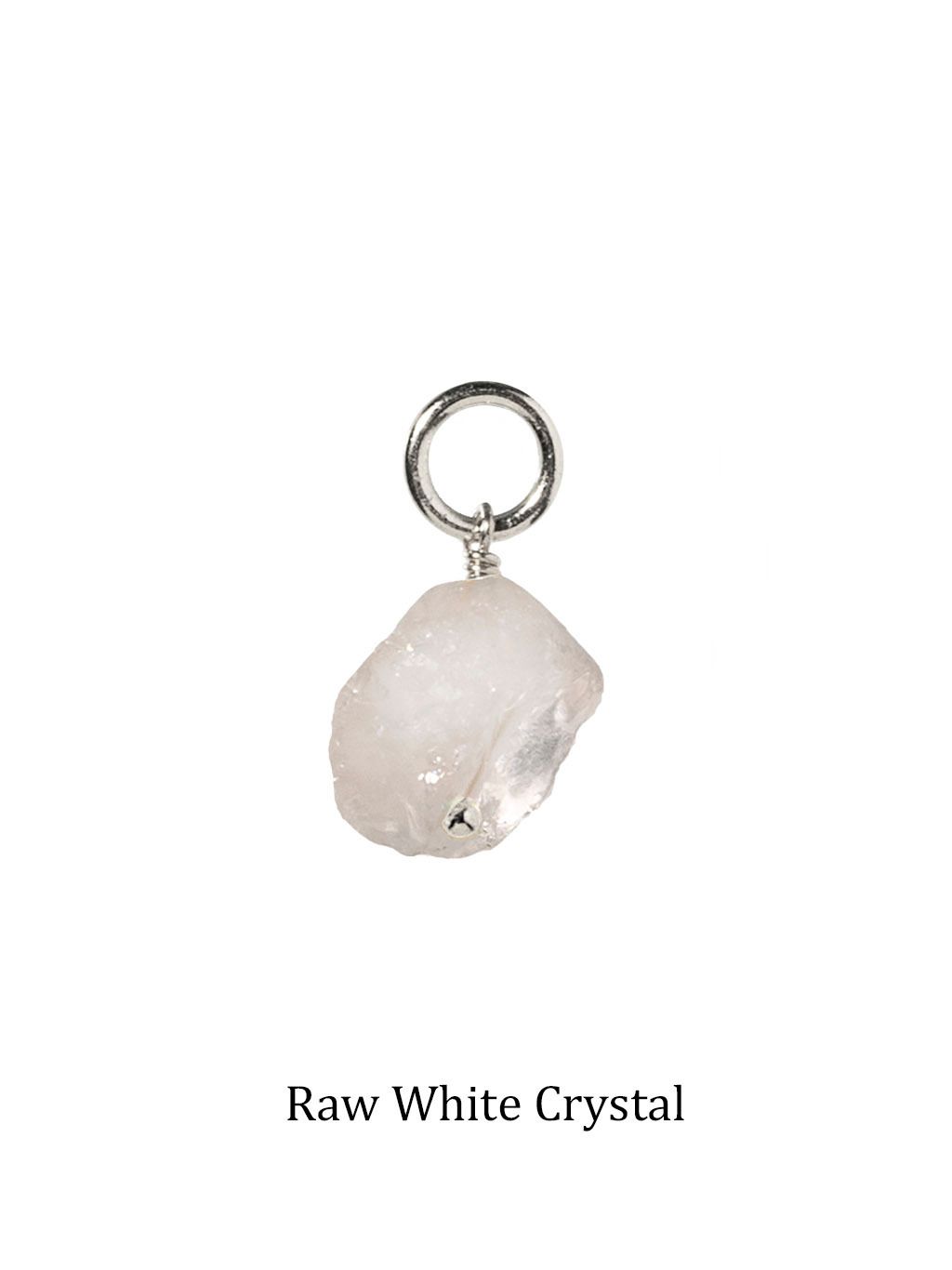 Silver Raw white Crystal