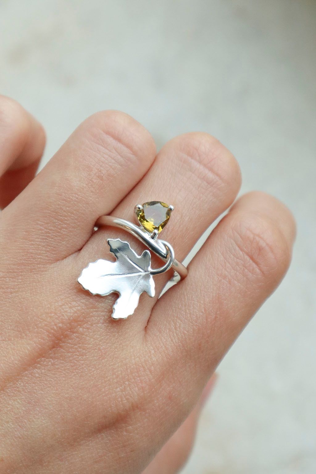 Fig Yellow Tourmaline Ring 2