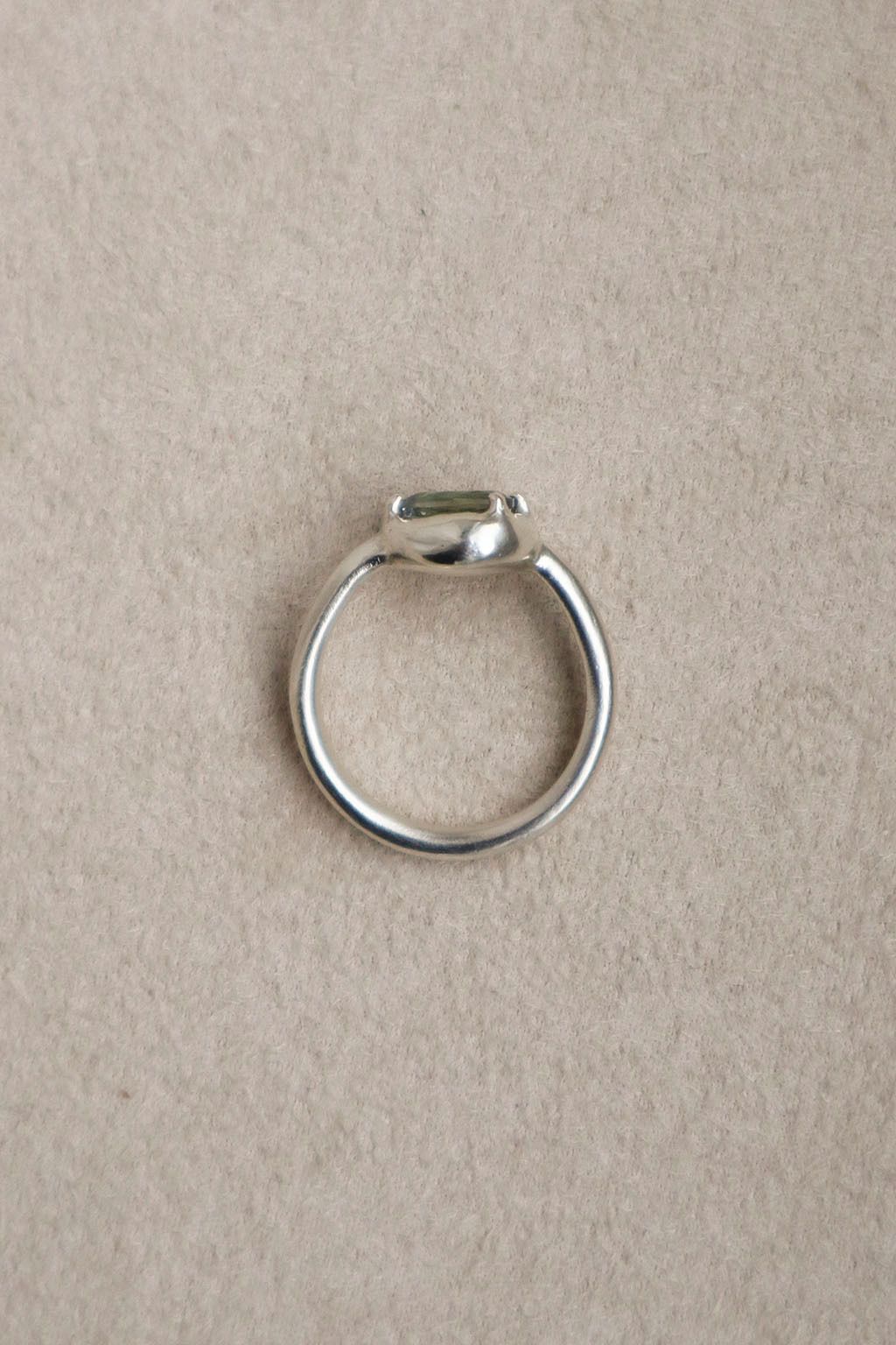 Cushion Bi-Color Tanzanite Ring 2