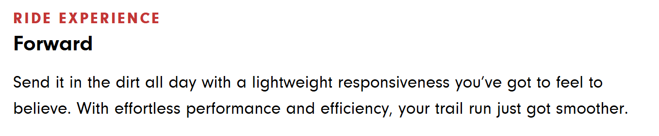 Ride Experience-Wild