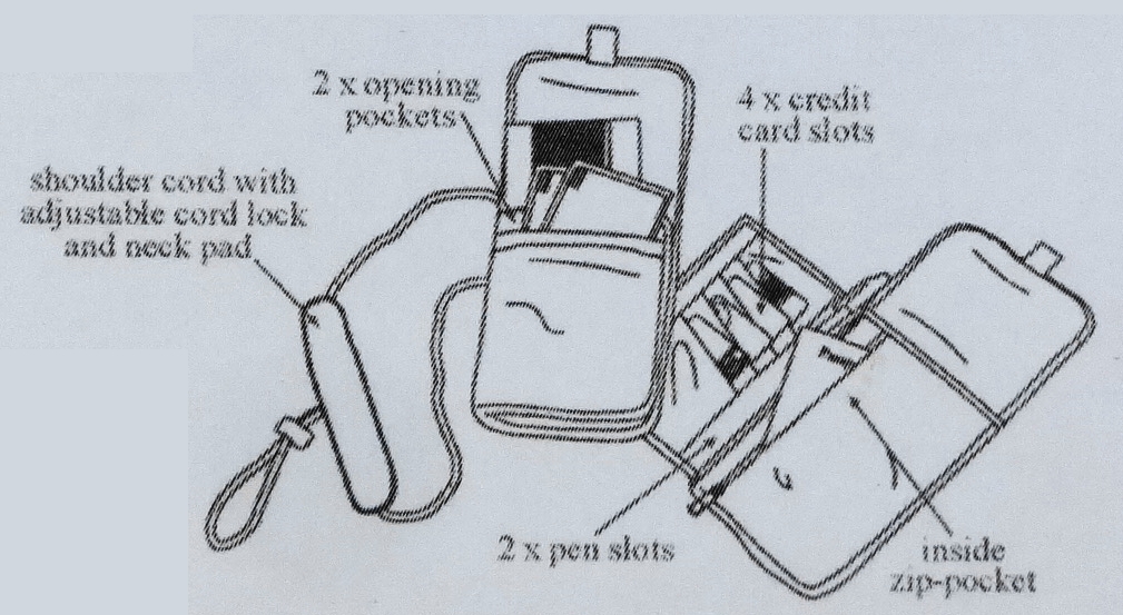 Gearplus-Security-Neck-Pouch-details