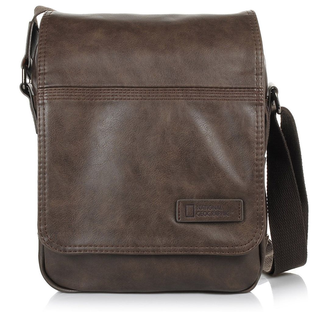 Men's Geo Graphic Crossbody Bag