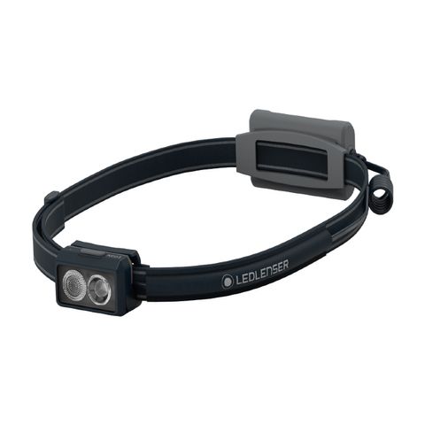 LINTERNA FRONTAL LED LENSER MH4 + POWERCASE RECARGABLE 400 LUMENES