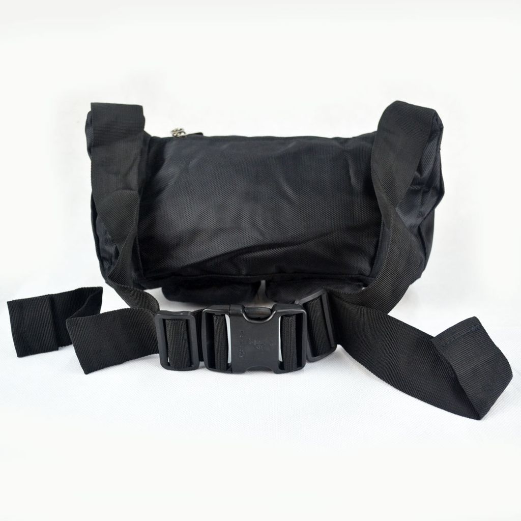 Two Front Zips Black Waistpack (1).jpg