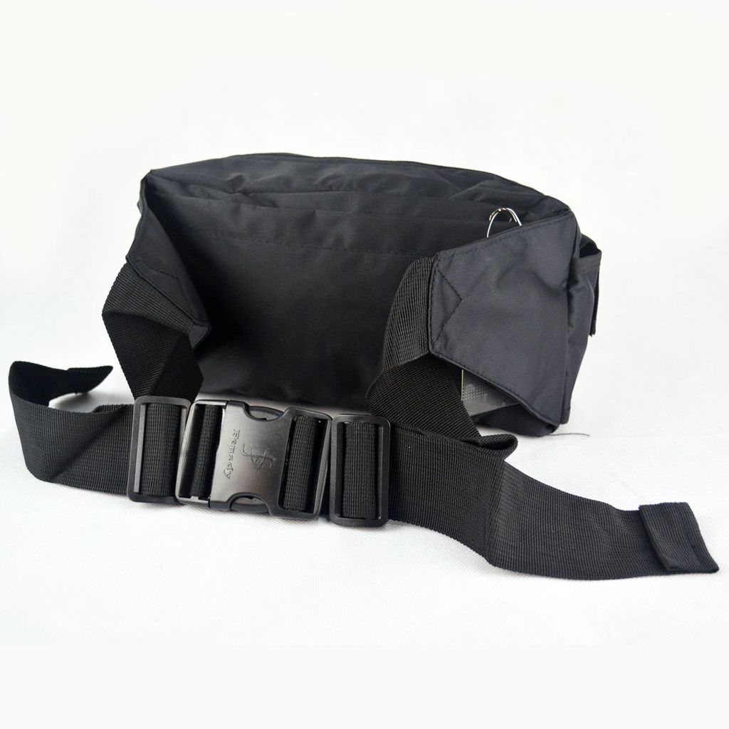 Magic Tape Flap Clip Black Waistpack (1).jpg