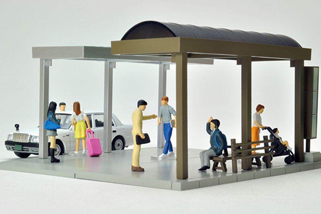 Diorama Collection 64 # Car Snap 05a Bus Stop-07.jpeg