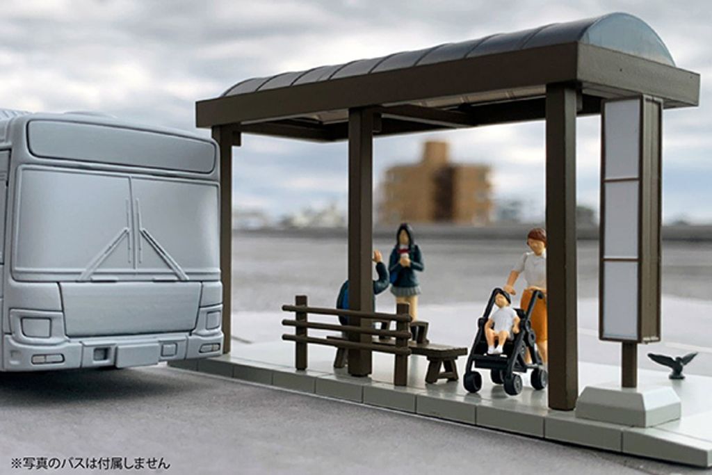 Diorama Collection 64 # Car Snap 05a Bus Stop-08.jpeg