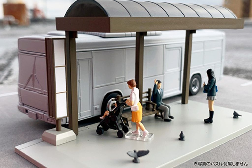 Diorama Collection 64 # Car Snap 05a Bus Stop-09.jpeg