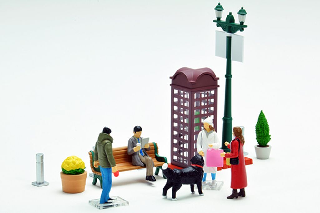 Diorama collection 64 # car snap 09a holiday street corner-01.jpeg