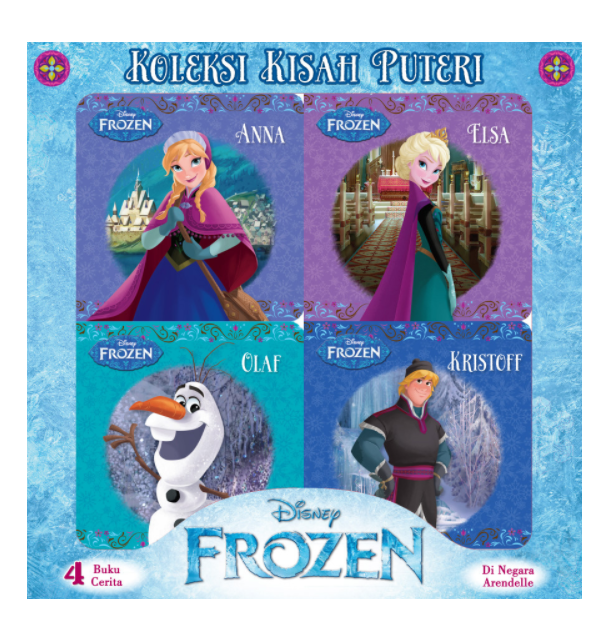 BEG BUKU CERITA DISNEY FROZEN : Koleksi Kisah Puteri 