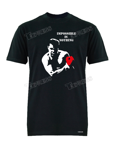 impossible is nothing t shirt